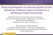 Policy Development to Improve Quality of Life Outcomes …dnpconferenceaudio.s3.amazonaws.com/2013/1PODIUM2013/...Northwest American Indian/Alaska Native Breast Cancer Survivors •
