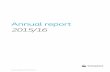 Annual report 2015/16 - Coloplast Relations... · Annual report 2015/16 ... Investment in property, plant and equipment, ... Sura® Mio Convex production capacity in the