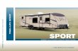 TRAIL-LITE SPORT ULTRA-LITE TRAVEL TRAILERS TRAIL-LITE SPORT · TRAIL-LITE SPORT ULTRA-LITE TRAVEL TRAILERS ... C. 22QB with Murphy Bed Option (Daytime Position) D. 22QB with Murphy