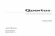 Quartus Tutorial ver. 1999.10 - PLDWorld.com · Quartus Tutorial Version 1999.10 ... and MAX+PLUS II are ... The fir_filter tutorial is designed to help you learn how to use the Quartus