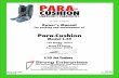 Para-Cushion - Strong Enterprises you for purchasing a new Para-Cushion Model L-39 Emergency Parachute System from Strong Enterprises. ... A complete and proper course of training