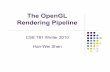 The OpenGL Rendering Pipeline - Computer Science …web.cse.ohio-state.edu/~shen.94/781/Site/Slides_files/pipeline.pdfThe OpenGL Rendering Pipeline ... Polygon Scan Conversion ...