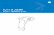 LS2208 Product Reference Guide (p/n 72E-58808-06, … · The material in this manual is subject to ... Caps Lock On ... x Symbol LS2208 Product Reference Guide