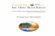 2017 RMRM Final Program - 2017 Rocky Mountain …rmrm2017.sites.acs.org/2017 RMRM Final Program.pdf · Dear Rocky Mountain Regional Meeting participants, ... Selenium uptake by the