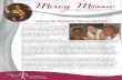 Newsletter for the Friends of the Sisters of Mercy Vol. 7 No. 4, FALL 2014 ... Mrs. Clare Duffy Riddle Ms. Christina Rigterink Deacon & Mrs. John T. Riordan