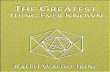The Greatest Thing Ever Known - YOGeBooks: Homeyogebooks.net/english/trine/1898greatestthing.pdf ·  · 2016-03-18The Greatest Thing Ever Known ii Writings ... that we close ourselves
