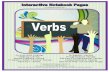 by Margaret Whisnant - Taking Grades · ... Consistency in Verb Tenses ... A page of answer keys and sample responses are also ... Irregular Verbs, and Verb Tenses that can be purchased
