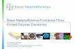 Bayer MaterialScience Functional Films: Printed Polymer ...media.ivam.de/mikrotechnik-10/pdf/19_1315.pdf · Bayer MaterialScience Functional Films: Printed Polymer Electronics Dr.