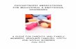 PSYCHOTROPIC MEDICATIONS FOR BEHAVIORAL ... MEDICATIONS FOR BEHAVIORAL & EMOTIONAL DISORDERS A GUIDE FOR PARENTS AND FAMILY MEMBERS, RESOURCE FAMILIES, YOUTH AND SOCIAL WORKERS ...