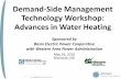 Demand-Side Management Technology Workshopjohnsonconsults.com/presentations/wh-casestudies052610.pdf · Demand-Side Management Technology Workshop: ... efficiency programs on behalf