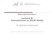 Lecture 8: Introduction to ISLM Modelcoin.wne.uw.edu.pl/ggrotkowska/macro1_ang/macro1_0… ·  · 2014-04-27Lecture 8: Introduction to ISLM Model ... G C NX I 'NX 'G 'I 'C In ISLM