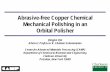 Abrasive-free Copper Chemical Mechanical Polishing in …web2.clarkson.edu/projects/subramanian/qin2.pdf · Objective ¾To obtain a fundamental understanding of abrasive-free copper