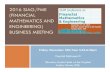 2016 SIAG/FME (FINANCIAL - SIAM: Society for Industrial ... · 2016 SIAG/FME (FINANCIAL MATHEMATICS AND ENGINEERING) BUSINESS MEETING ... member, join SIAG/FME for free (Students