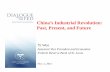 China’s Industrial Revolution: Past, Present, and Future/media/Files/PDFs/DWTF/Chinas... · China’s Industrial Revolution: Past, Present, and Future ... Second Industrial Revolution: