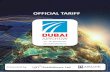 OFFICIAL TARIFF - ca1-gte.edcdn.comca1-gte.edcdn.com/files/events/DubaiAirshow2017OfficialTariff.pdf · OFFICIAL TARIFF Presented by 12 TH – ... LCL Sea freight Shipments ALL CHARGES