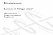 Lenovo Yoga 300 - CNET Contentcdn.cnetcontent.com/3b/8d/3b8d6d98-d692-4d7c-953e-cf68479aeb8b.… · Important service information.....16 Strategy for replacing FRUs .....16 ... familiar
