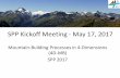 SPP Kickoff Meeting - May 17, 2017 · SPP Kickoff Meeting - May 17, 2017 ... , Testing Personnel+PIs 09/17 - ... SPP Potsdam Full Meeting Slides 170517 ...