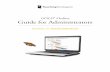 GOLD Guide for Administrators - Teaching Strategies, LLC. · 9 Getting Started Administration Documentation Checkpoints Planning Communication Reports Administration Administration