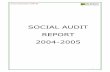 Revised Social Audit Report 2004-05 · Social Audit Report 2004-05 2 CONTENTS • Introduction ... • Economic Impacts ... Dr. Reddy’s Foundation has ...