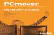 PCmover - Laplinkdownload.laplink.com/documentation/pdf/pcmover/PCmover_Reviewers...industry’s leading migration software, PCmover, is also able to transfer entire software applications