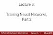 Lecture 6: Training Neural Networks, Part 2cs231n.stanford.edu/slides/2016/winter1516_lecture6.pdfFei-Fei Li & Andrej Karpathy & Justin Johnson Lecture 6 - 11 25 Jan 2016 Training