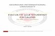 FACULTY and STUDENT CATALOG - Georgian …giuamerica.org/wp-content/uploads/2017/07/Georgian...4 GEORGIAN INTERNATIONAL UNIVERSITY | Faculty and Student Catalog (2017‐2018) A MESSAGE