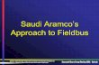 Saudi Aramco’s Approach to Fieldbus - Honeywell · Conventional Wiring TB’s ... process or technique without the express written consent of Saudi Aramco Aramco’s Fieldbus Approach