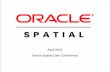 April 2010 Oracle Spatial User Conferencedownload.oracle.com/otndocs/products/spatial/pdf/osuc... ·  · 2010-05-14April 2010 Oracle Spatial User Conference. Parag Parikh Dan Kuklov
