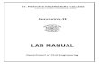 LAB MANUAL€“ 2 LAB web.pdfSurveying- II LAB MANUAL Department of Civil Engineering ST. MARTIN S ENGINEERING COLLEGE DHULAPALLY, KOMPALLY, SECUNDERABAD-500014 SURVEYING-II LAB II