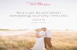 Annual Australian wedding survey results 2015 - Easy Weddings€¦ · Annual Australian wedding survey results ... Most brides are digital natives who will research and plan their