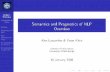 Semantics and Pragmatics of NLP Overvie · SPNLP: Overview Lascarides & Klein Outline Meaning and NLP The In uence of Logic Computational Semantics Computational Pragmatics Semantics