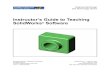 Instructor’s Guide to Teaching SolidWorks Software€™s Guide to Teaching ... Appendix A: Certified SolidWorks Associate Program 289 Contents . Contents iv Instructor’s Guide