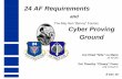 Cyber Proving Ground (OV-1) - c.ymcdn.comc.ymcdn.com/sites/ · Cyber Proving Ground ... • Maintaining SA on innovation across industry, academia, govt ... The ORACLE Transition