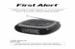 AM/FM WEATHER BAND CLOCK RADIO WITH S.A.M.E. …€¦ ·  · 2018-01-05AM/FM WEATHER BAND CLOCK RADIO WITH S.A.M.E. WEATHER ALERT ... uses and can radiate radio frequency energy