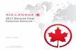 2017 SERVICES FUND AGENCIES - Air Canada - The … · SERVICES FUND INTRODUCTION Last December 13, 2016, Air Canada introduced Services Funds to our Canadian agency partners. The