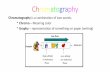 Chromatography - Home Pages of People@DUpeople.du.ac.in/~firasat/MSc3/chromatography.pdf · Mikhail Tswett invented chromatography in 1901 during his research on plant pigments. ...