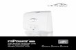 mFi Power Adapter with Wi-Fi Connectivity mPower mini is a power adapter with Wi-Fi ... system or run from the cloud at mfi.ubnt ... mPower™ mini Quick Start Guide Hardware Overview