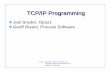 TCP/IP Programming - Opus One&#174 Programming Terms and Concepts Joel Snyder Opus1 Slide 5 Portions Copyright © 1996, Opus1, Process Software, TGV Terms and Concepts Overview What