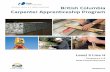 British Columbia Carpenter Apprenticeship Program CARPEnTER APPREnTICESHIP PRogRAM—LEvEL 3 1 CoMPETEnCy H-8 LEARnIng TASk 3 Competency H-8 Build Finished Staircases Contents Objectives..