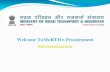 Welcome To MoRTH e - eproc€¦ ·  · 2015-12-18Welcome To MoRTH e - Procurement htt p s : / /morth ... tendering of MoRTH. ... Registered DSC to complete your company profile.