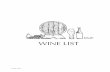 WINE LIST - City Winery€¦ · October 9, 2017 8 OLD WORLD SPARKLING WINE FRANCE 213 LUCIEN ALBRECHT Cremant d’Alsace Rosé NV 65 Alsace Pinot Noir
