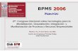 Memorias Congreso BPMS 2006 - Club-BPM - Gestión, … Congreso BPMS 2006.pdf · Grupo AuraPortal Modelado - Construcción - Monitorización de procesos de negocio con IBM WebSphere