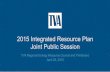 2015 Integrated Resource Plan Joint Public Session Content/About TVA/Our... · 2015 Integrated Resource Plan Joint Public Session TVA ... 3 -GrowthEconomy ... • Len Peters, ...