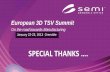 European 3D TSV Summit - SEMI for closing.pdf · European 3D TSV Summit ... January 22-23, 2013 Grenoble SPECIAL THANKS …. To our Steering Committe • Eric Beyne, ... Jurgen Wolf,