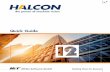 Quick Guide to HALCON - MVTecdownload.mvtec.com/halcon-12.0-quick-guide.pdf ·  · 2016-02-26Quick Guide. A quick access to the functionality of HALCON, ... 2.1.7 I/O devices. .