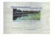 Stormwater Research Summary of Research Projects … · Florida Aquarium Parking Lot: ... water quality management and natural systems management. The stormwater research program