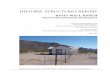 HISTORIC STRUCTURES REPORTarchitecture.arizona.edu/sites/default/files/projects... ·  · 2017-09-216 Historic Structures Report - Bates Well Ranch - Organ Pipe Cactus National Monument