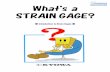 Introduction to Strain Gages - 共和電業€™s briefly learn about stress and strain and strain gages. - 4 - 1 2 Stress and Strain Stress is the force an object generates inside