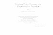 Scaling Data Servers via Cooperative Caching Data Servers via Cooperative Caching by Siddhartha Annapureddy A dissertation submitted in partial ful llment of the requirements for the