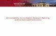 Accountability, Accreditation and Institutional … (Southern ... Subcommittee chairs training (Campus Labs Compliance Assist, Supporting Documentation, ... -Document progress –